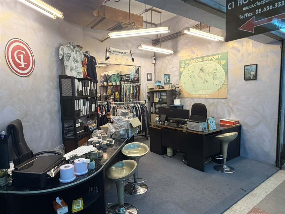 Our order desk, where every shipment is followed